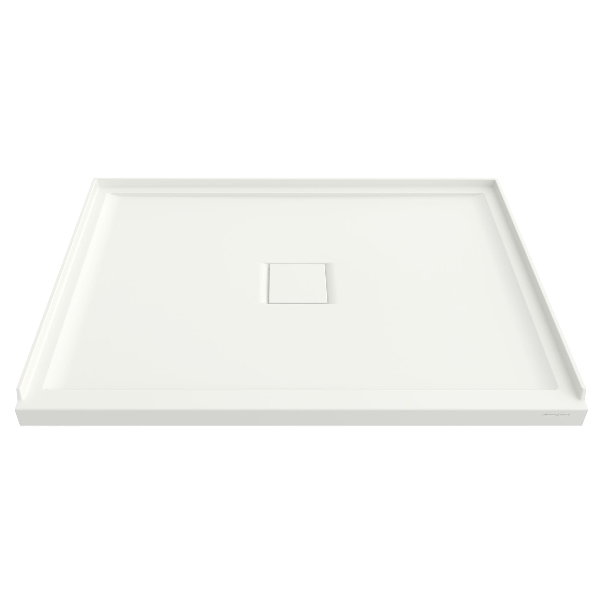 Townsend 48 x 36 Inch Single Threshold Shower Bases With Center Drain SOFT WHITE